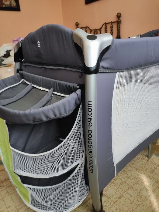 Сгъваема кошара Cangaro с матрак