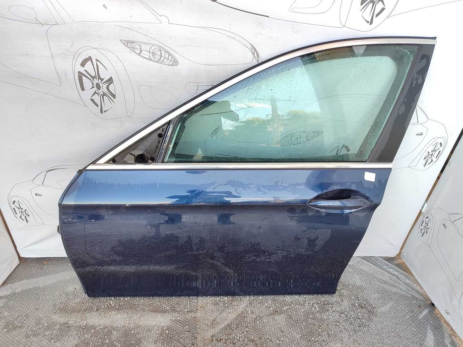 Ușă Față Stânga BMW 5 F10 F11 Break Albastru Imperialblau Brillanteffekt Metallic A89 41009628753 / 9628753 2011 / [2009-2016] / (12G)