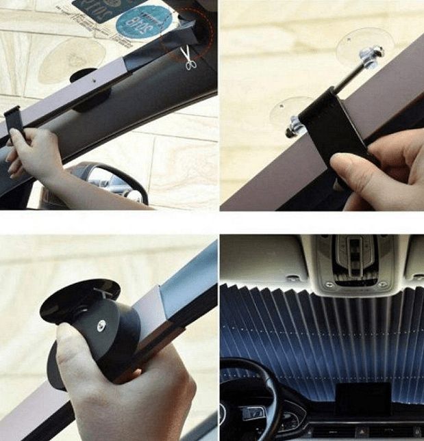 Сенник Сгъваема Щора  За Предно стъкло