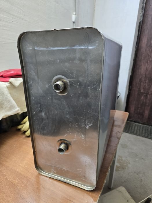 Бак из нержавейки для бани.