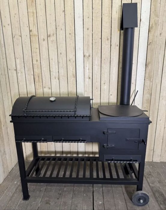 Мангал с гриль казан 5 мм