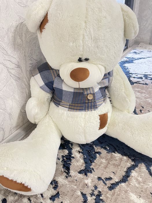 Игрушка белая мишка