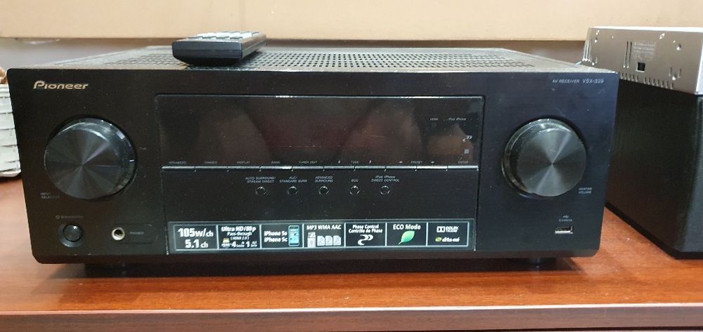 Качествена 3.1 Система за Домашно Кино – Pioneer & Jamo (Ресивър, Субуфер, Колони) в перфектен вид