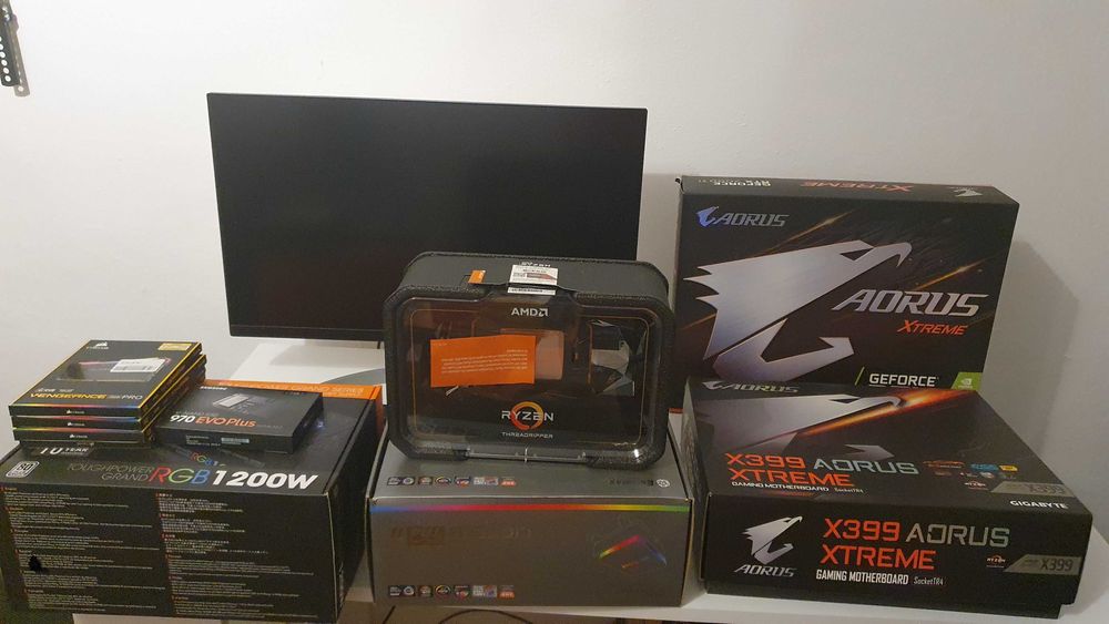 Statie grafica / PC Gaming Threadripper 2950X, X399 Aorus Xtreme