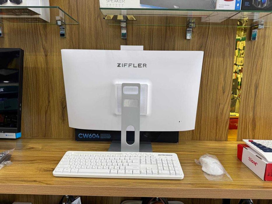 моноблок Ziffler для дома и офиса 24'' экраном (core i3 и core i5)