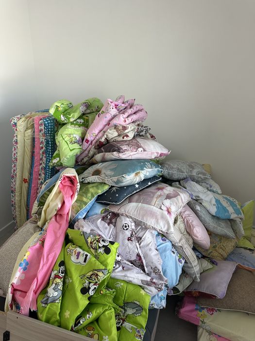 Матрас подушка одеяло в садик