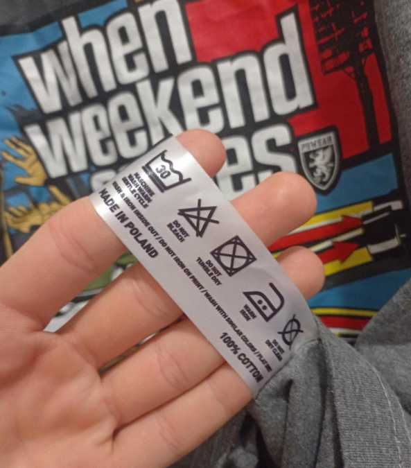 Оригинална тениска PGWear - When weekend comes