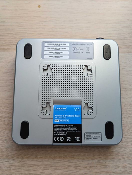 Рутер Linksys Cisco WRTU54G-TM TMobile | 54 Mbps