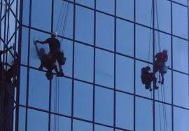 Промышленные альпинисты в астане