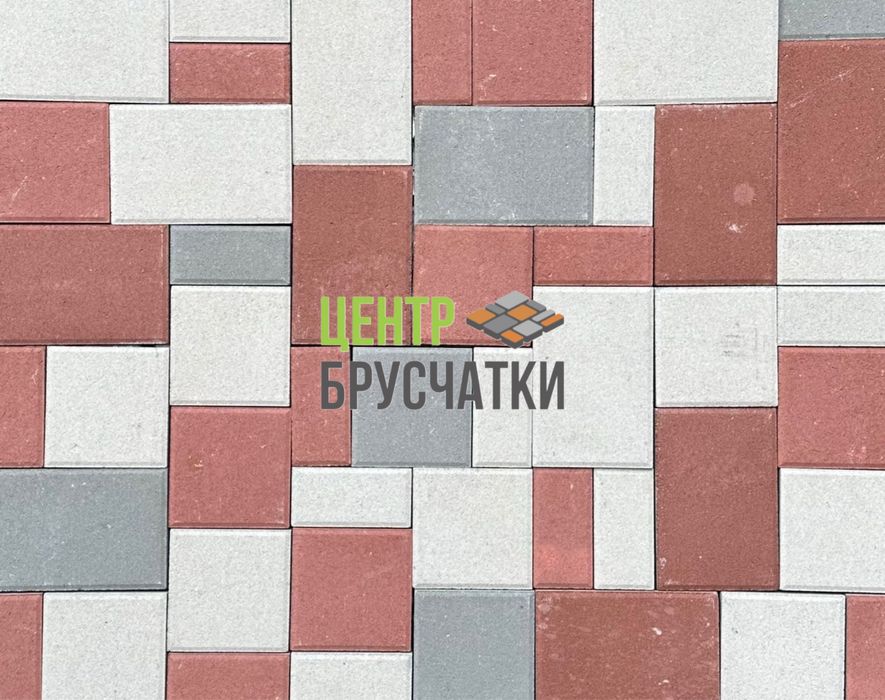 Элитная двухслойная брусчатка 200х100. Немецкие технологии