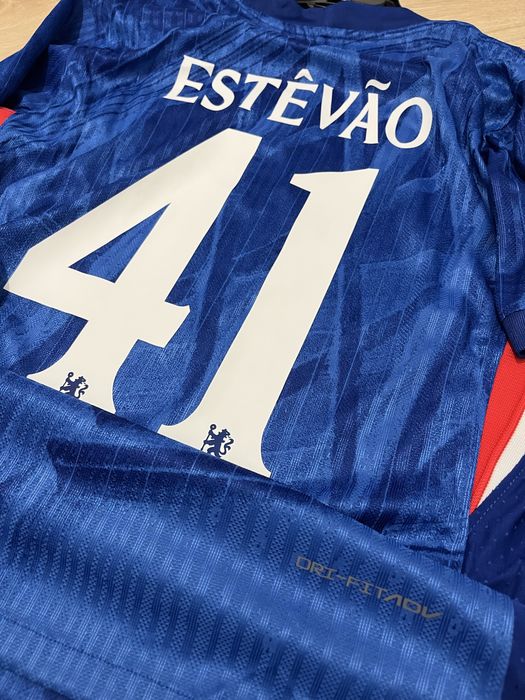 Tricou de forbal Chelsea FC nike Estevao 41 marime M