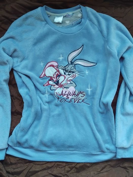 Looney tunes 100% оригинална дамска блуза полар