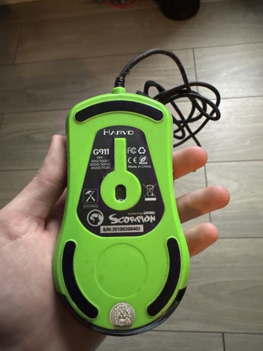 Mouse de gaming scorpion marvo