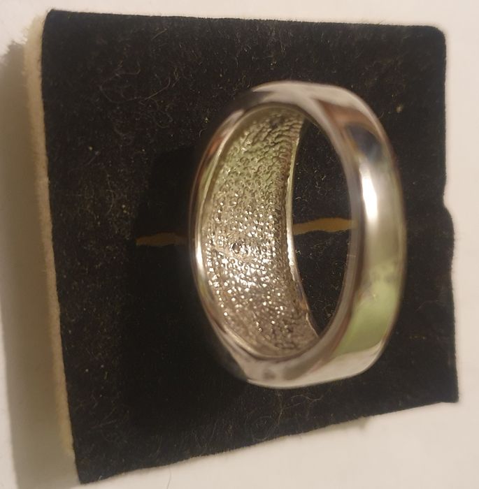 inel barbat silver