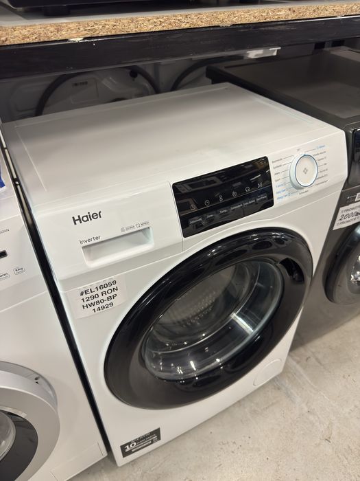 Mașină de spălat rufe slim 8kg Haier HW80-BP14929, factura si garantie 12 luni