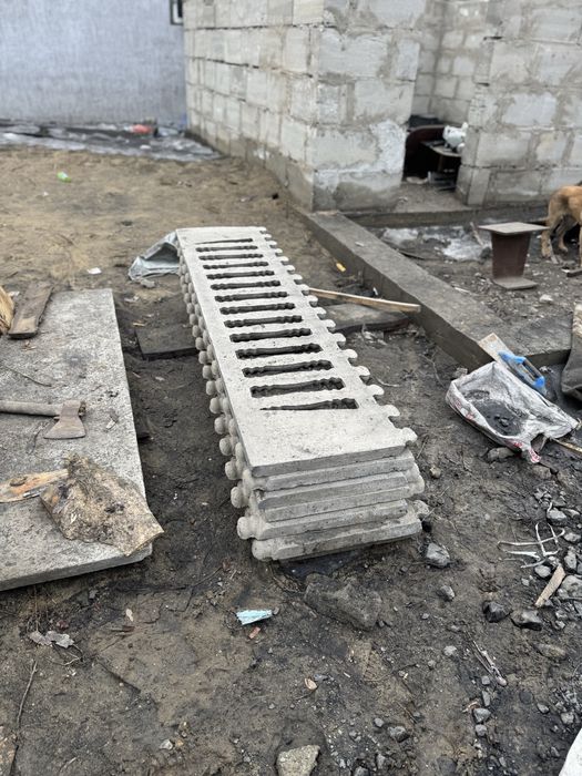 Забор бетонный б/у