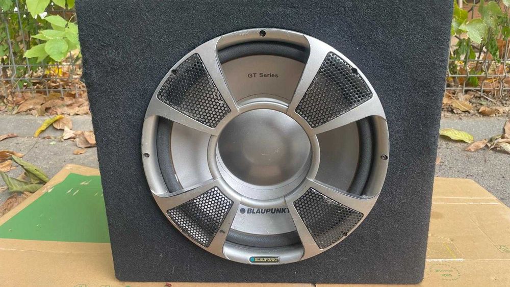 Subwoofer auto Blaupunkt + amplificator BLAUPUNKT GTA 2 Special Mk II