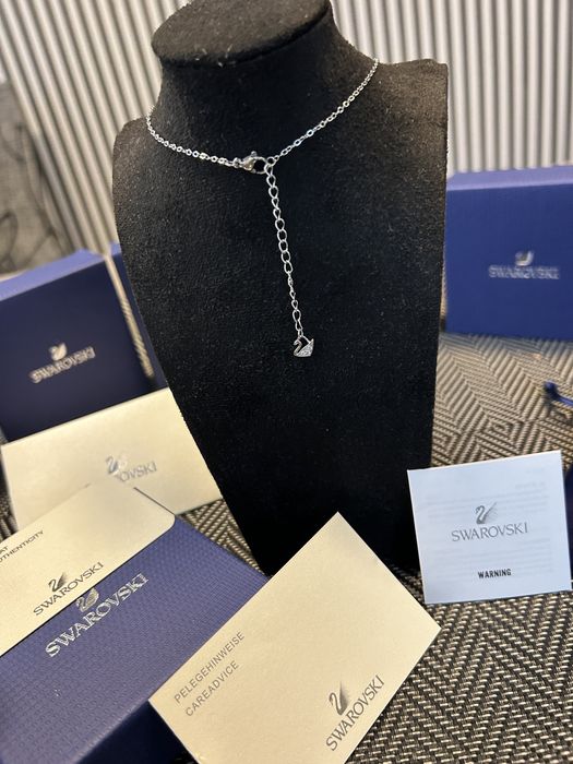 Lantisor swarovski lebada blue