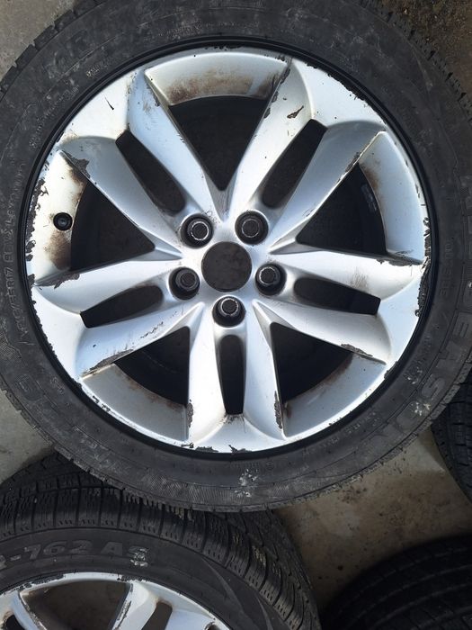 4бр. Джанти с гуми  17 цола 5x108 Peugeot 508 / Пежо 508 2012г.