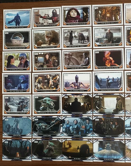 Карти Topps Star Wars The Mandalorian, Стикери Panini, Chipicao