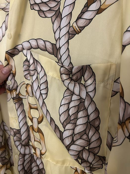 Camasa galbena cu model