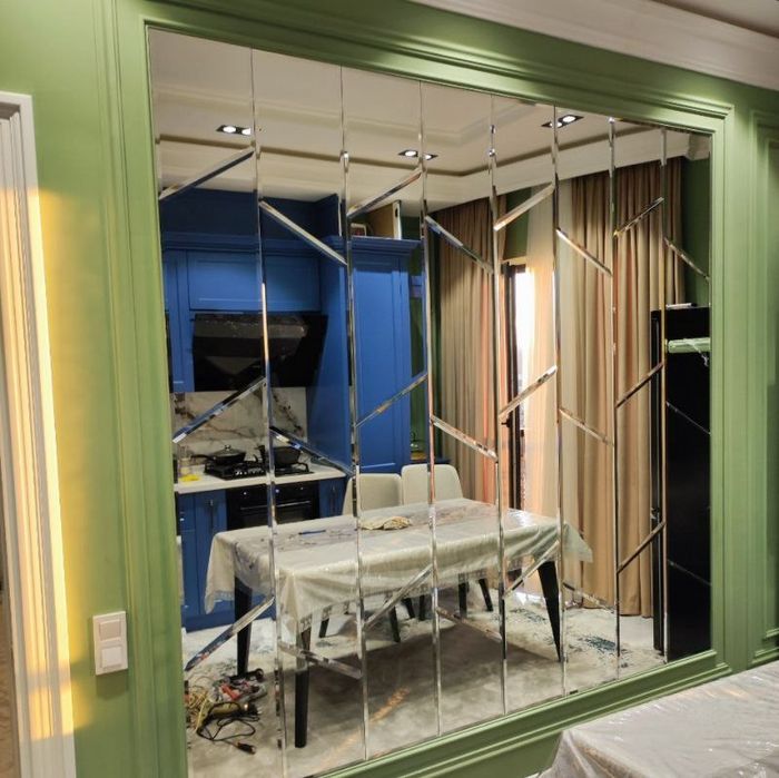 Ойна кесиш хизмати.Ромбик Зеркила Rombik Витрина