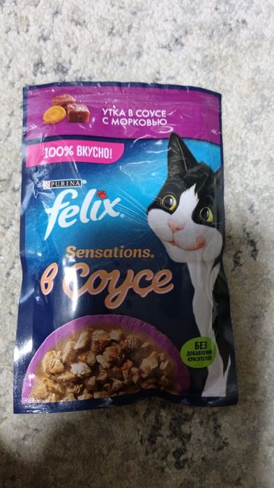 Корм  для  кошек