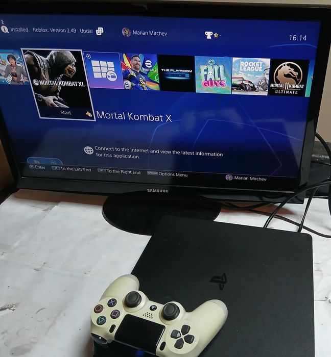 Playstation 4 1 TB + контролери + игри