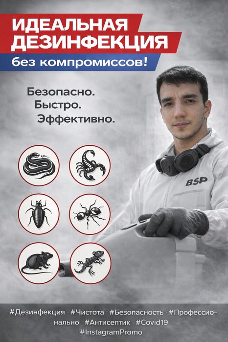 Дезинфекция от тараканов и клопа