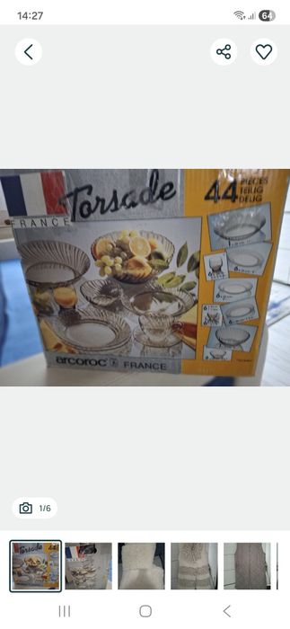 Rochie elegantă căptușită. Set de masă Torsade