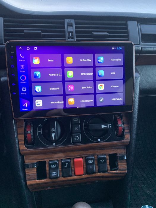 Андроид система Nakamichi Mersedes 124