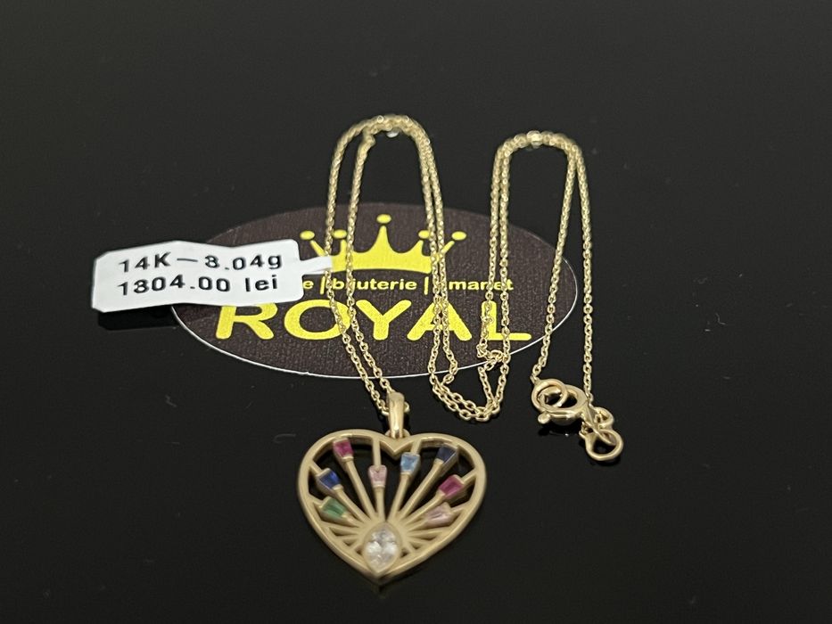 Bijuteria Royal CB : Lănțișor damă aur 14k 3,04gr