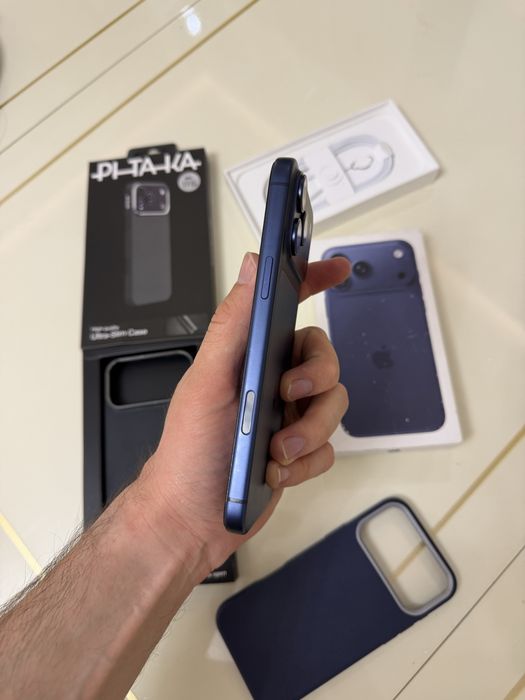 iPhone 17 Pro Max (Sim+Esim) Blue + Pitaka