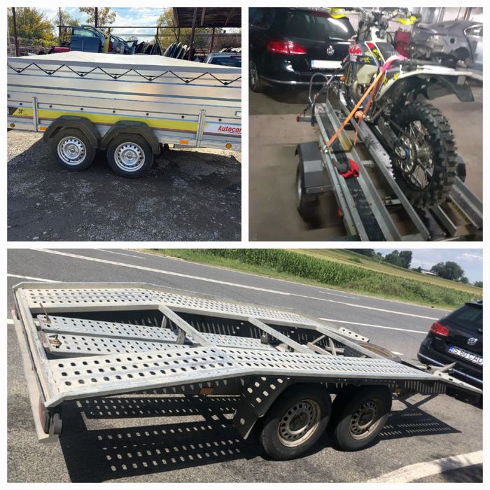 Iasi-Inchirieri masini, 7 locuri, platforma auto, remorca moto, remorca ATV