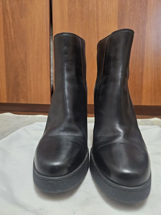 Ботильоны с закругленным носком