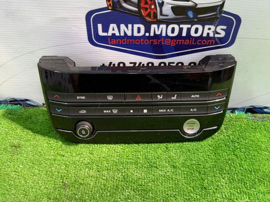 PANOU COMANDA AC / CLIMA / BUTON START - STOP / AVARIE JAGUAR F-PACE X761 2018 2.0 DIESEL / 5 USI COD OEM JX63-18C858-GB 18013110979X 2016-2020