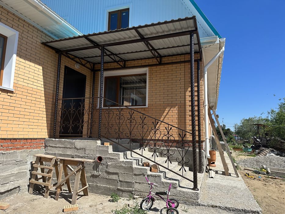 Козырьки перило оконные решотки