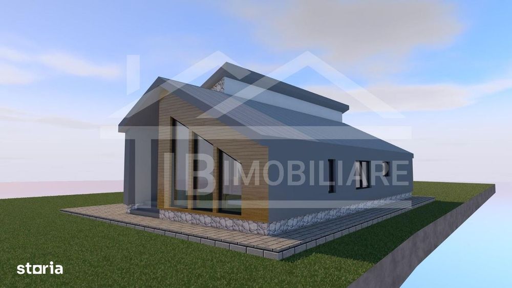 Casa individuala, 105mp utili, teren 447, zona Pestisorul de aur