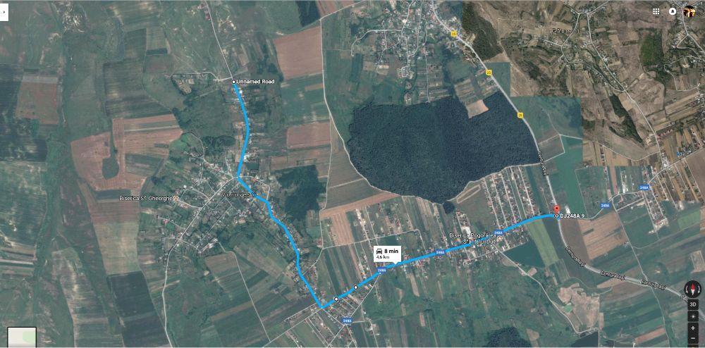 30000 EUR, Proprietar, 1400 mp Teren Vorovesti, Comuna Miroslava, Iasi