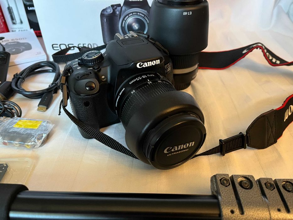 Canon EOS 650 D kit complet DSLR shot and go