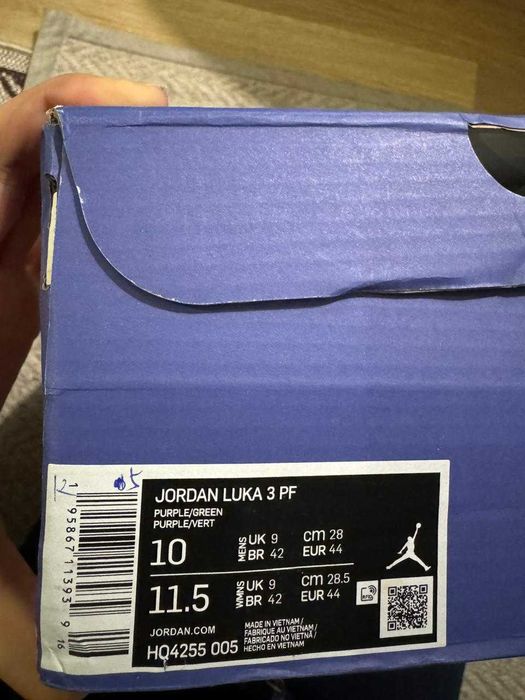Кроссовки Jordan Luka 3  44EU