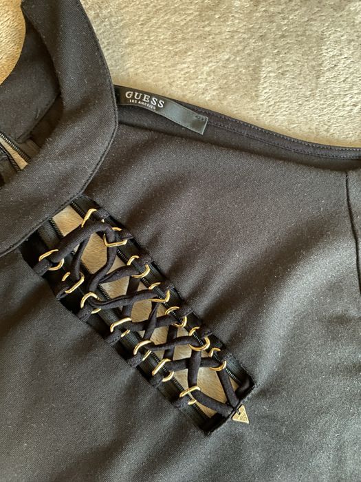 НАМАЛЕНИЕ!!!GUESS оригинална черна рокля