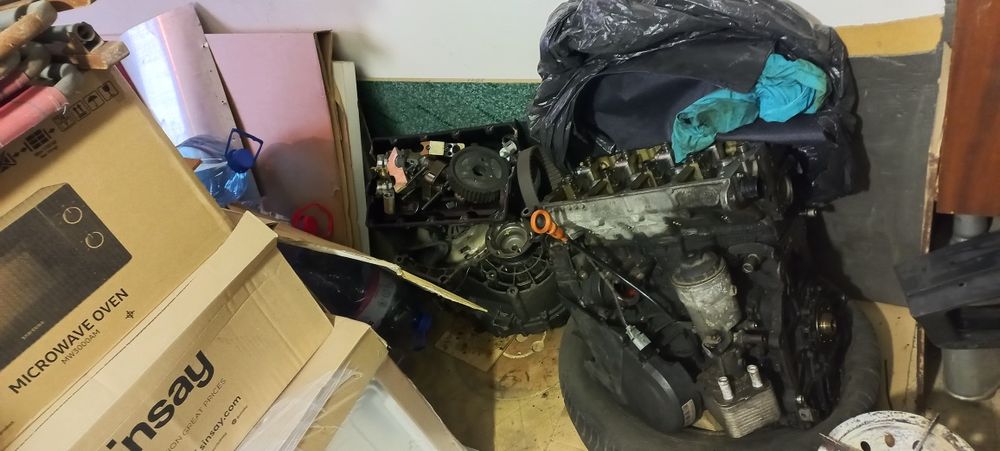 Двигател за Passat 6 блокирал +скоростна кутия