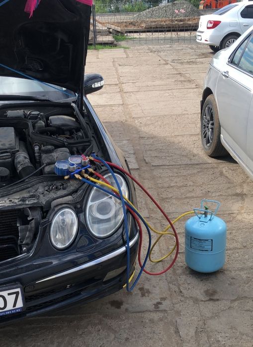 Заправка автокондиционеров