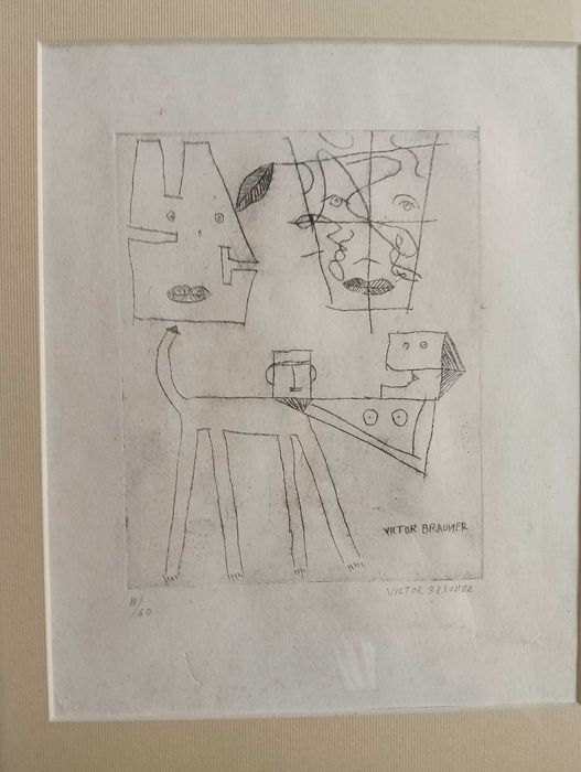 Gravura veche Victor Brauner - 5