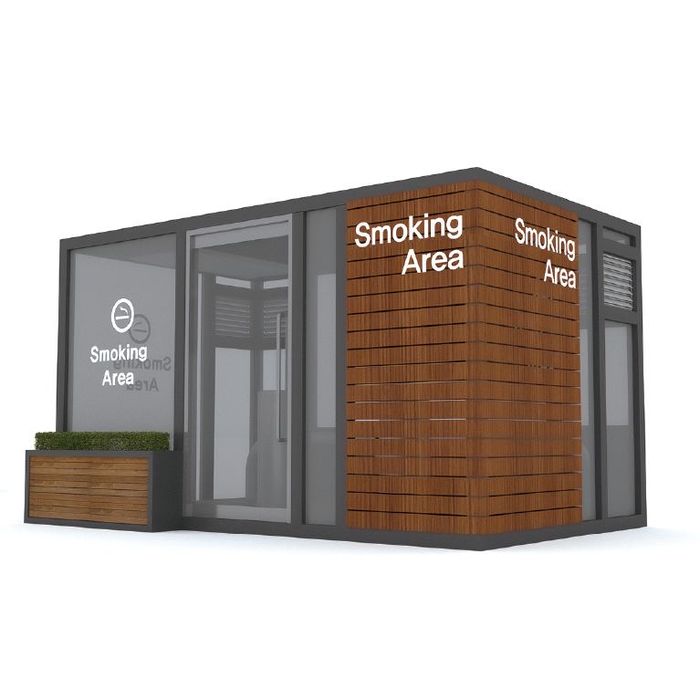 Курилка, smoking area