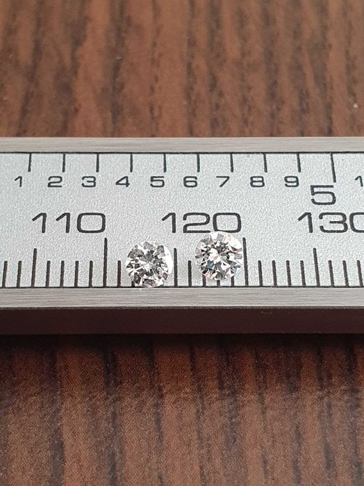 Pereche diamante briliante naturale 0,25ct
