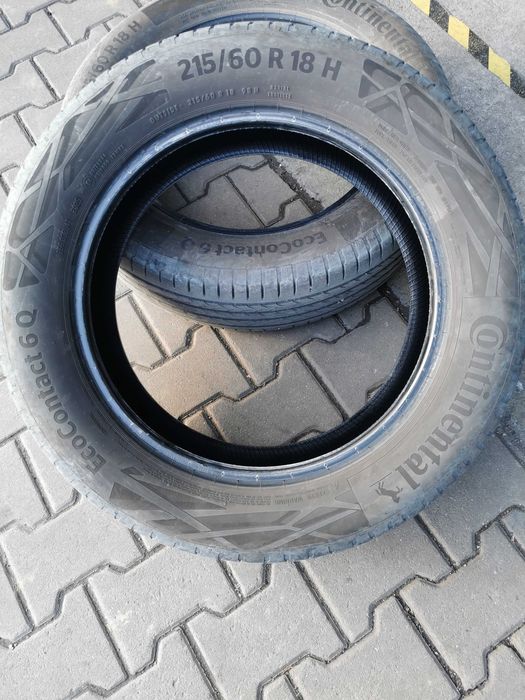 Vând cauciucuri de vara Continental 215/60/R18 98H, 2025