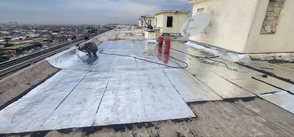 Tom yopamiz. Falgaizol.  Gidroizolasa.