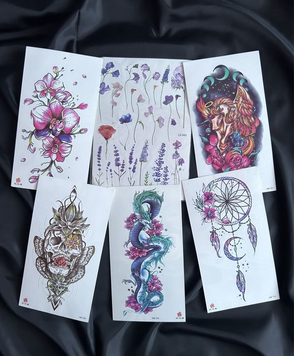 Временные татуировки